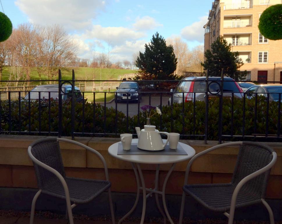 Ferienwohnung Powderhall Riverside Edinburgh Zimmer foto